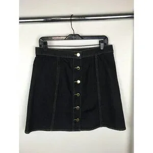 C. Wonder | Skirts | C Wonder Denim Skirt Womens 8 Dark Wash